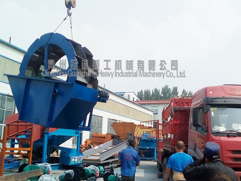 輪斗式洗沙機(jī)發(fā)往河北 輪斗式洗沙機(jī)發(fā)往河北